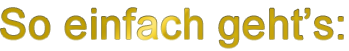 Golddepot Landigpage Sogehts