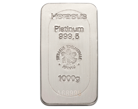 1000 Gramm Platinbarren (Zollfreilager Schweiz)