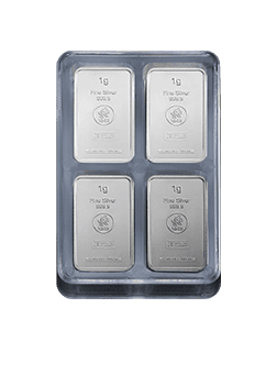 100 x 1 Gramm Silber UnityBar