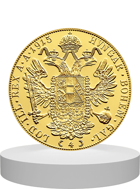 4 Dukat Goldmünze